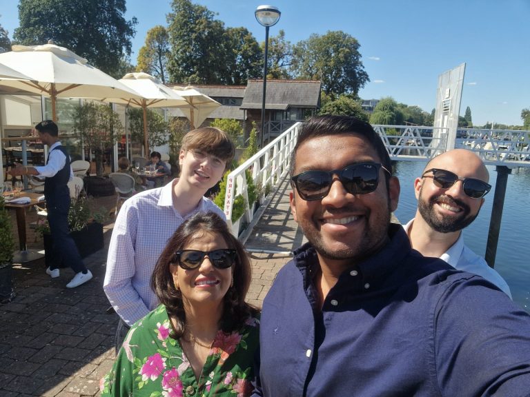 Fun Summer Evening for Garner & Hancock Team